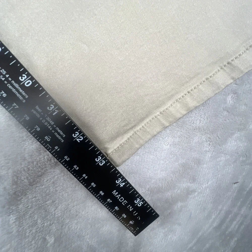 BKE Denim Women's Tan Bootcut Twill 5-Pocket Pants Chinos Size 31x33Cotton Blend
